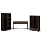 Bureau contemporain WYNDENHALL Fabian en bois massif de 152 cm de large