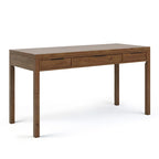 Bureau contemporain WYNDENHALL Fabian en bois massif de 152 cm de large