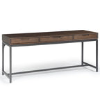 Bureau industriel en bois massif WYNDENHALL Devlin de 183 cm de large