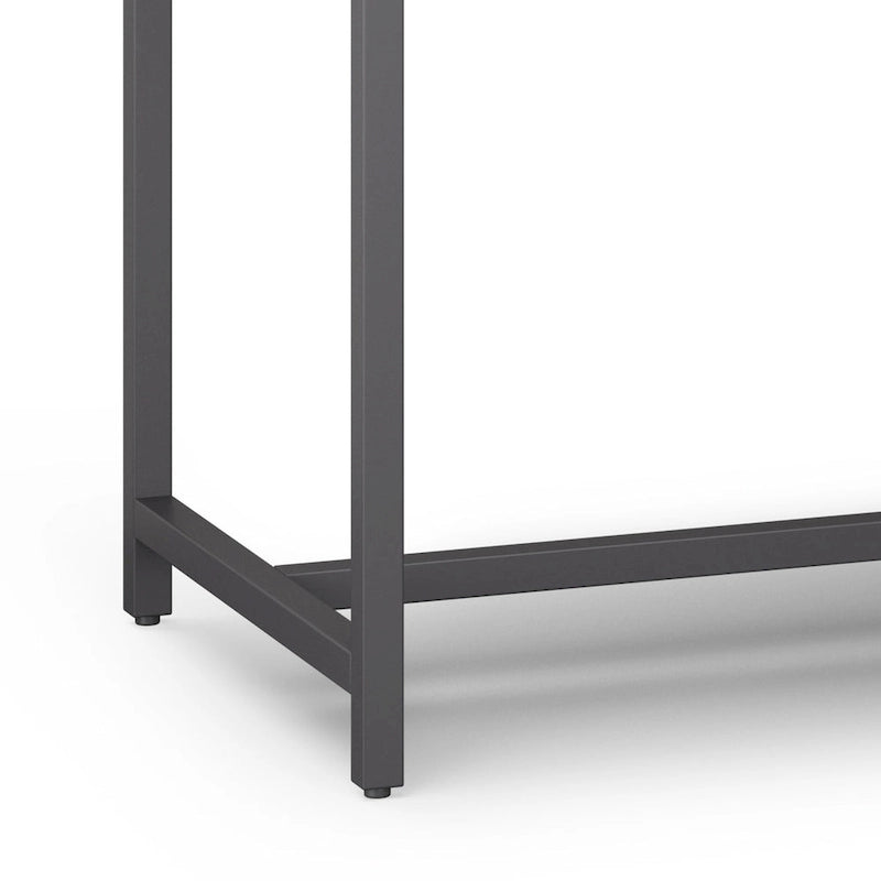 Bureau industriel en bois massif WYNDENHALL Devlin de 183 cm de large