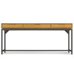 Bureau industriel en bois massif WYNDENHALL Devlin de 183 cm de large