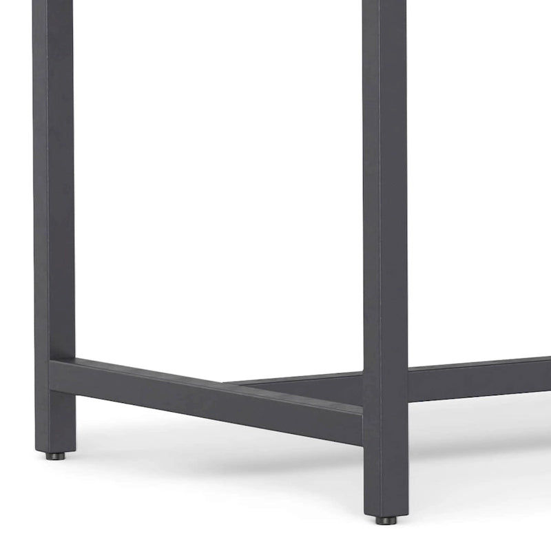 Bureau industriel en bois massif WYNDENHALL Devlin de 183 cm de large