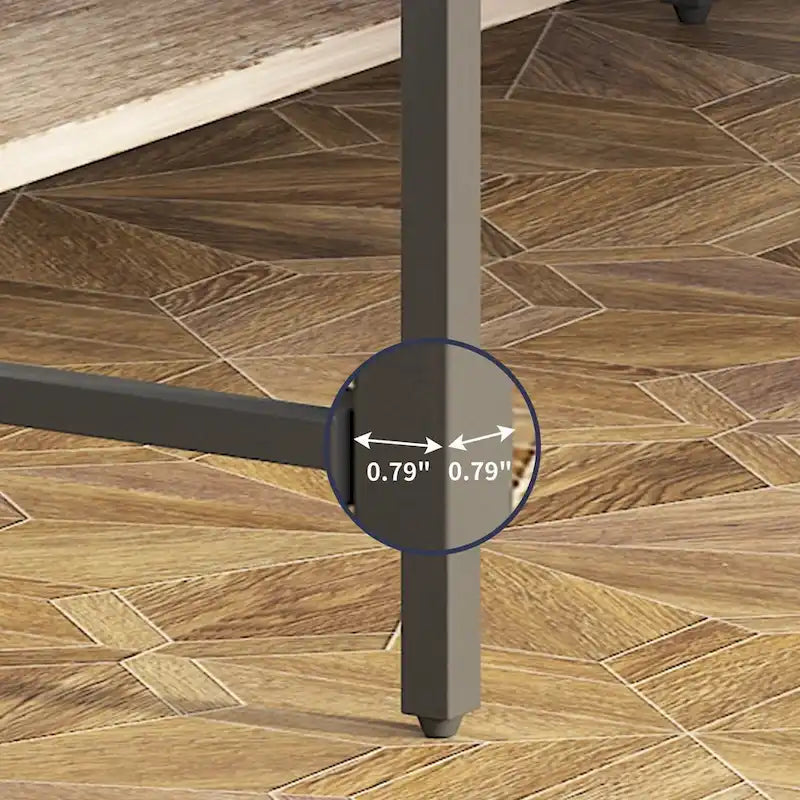 Bureau d'ordinateur Mixoy en forme de L avec tiroirs, grand bureau d'angle, bureau de direction moderne, poste de travail avec table d'écriture