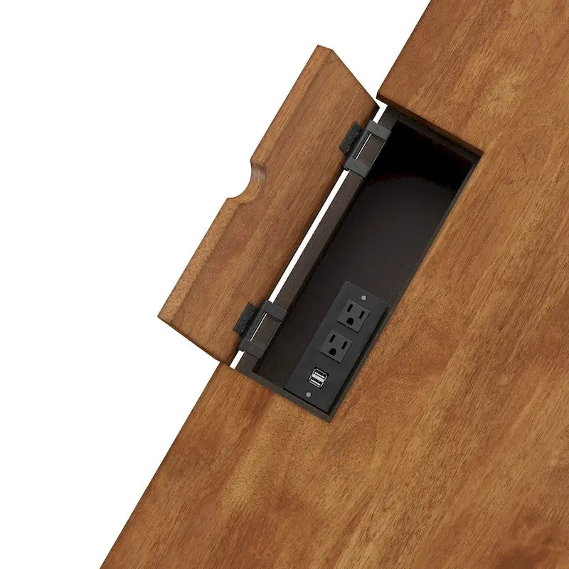 Bureau Oaklyn Antique à 1 tiroir avec station de recharge par iNSPIRE Q Classic