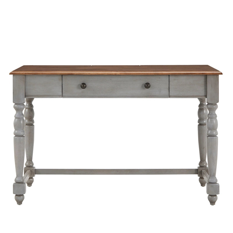 Bureau Oaklyn Antique à 1 tiroir avec station de recharge par iNSPIRE Q Classic