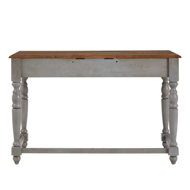 Bureau Oaklyn Antique à 1 tiroir avec station de recharge par iNSPIRE Q Classic