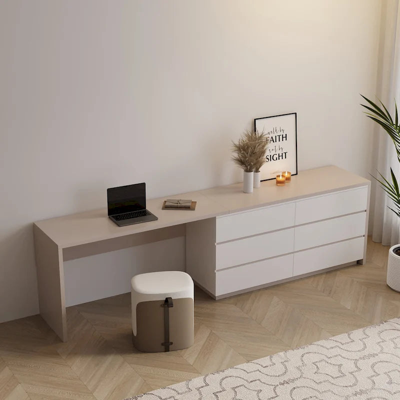 Commode extensible moderne de 144 pouces pour bureau à domicile