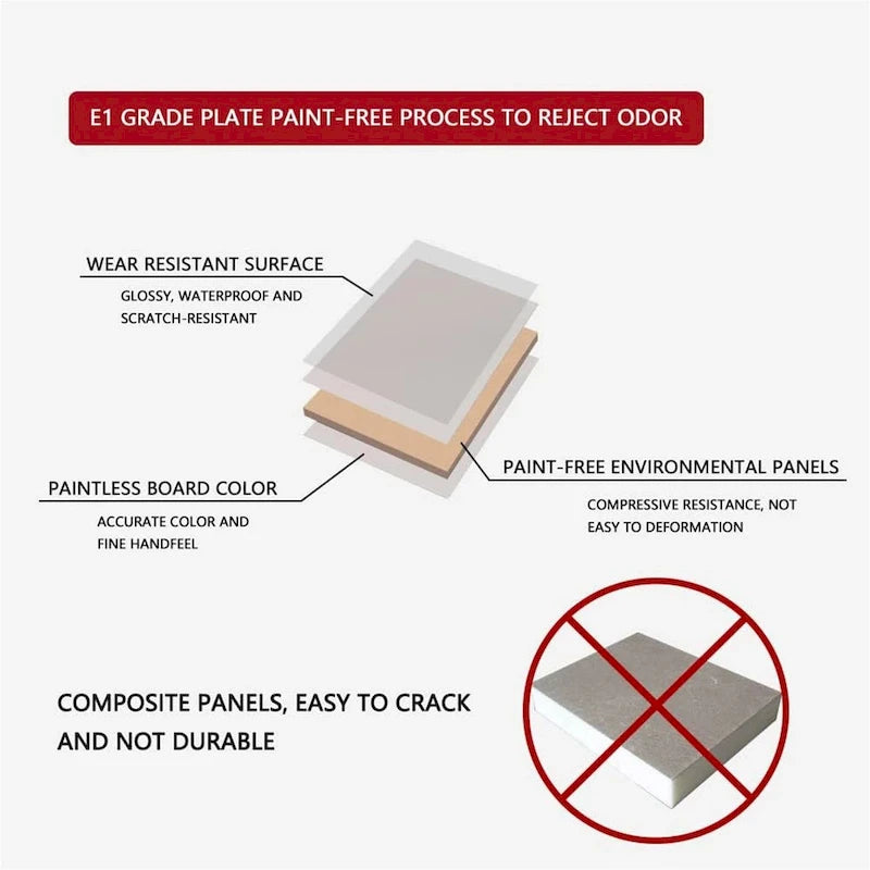 Commode extensible moderne de 144 pouces pour bureau à domicile