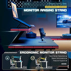 Bureau d'angle Homall en forme de L pour ordinateur, bureau d'écriture