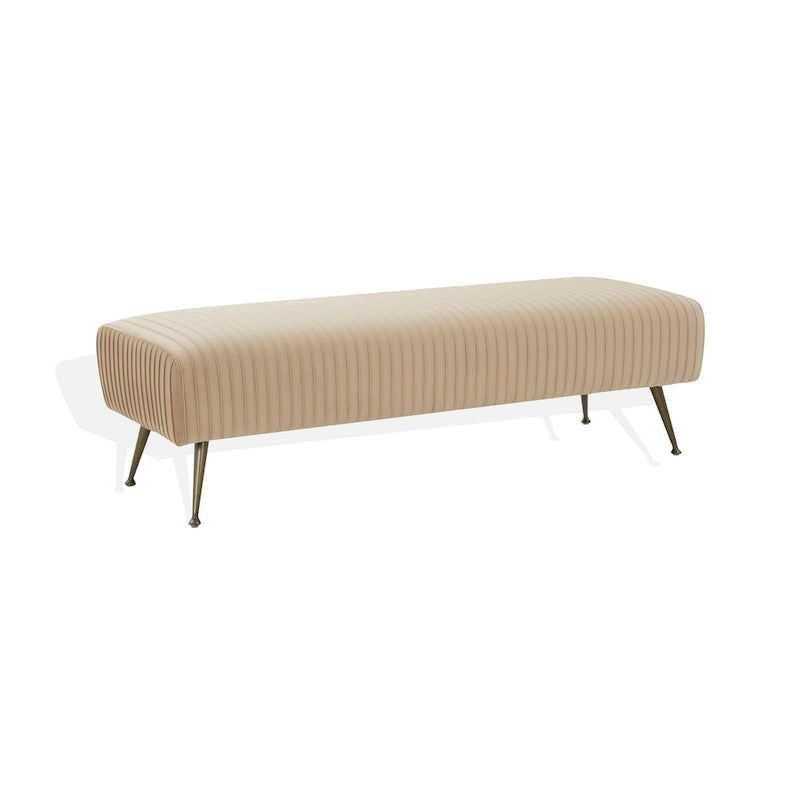 Banc Jeanmarie Couture SAFAVIEH - 60 cm (L) x 21 cm (P) x 18 cm (H)