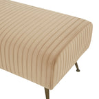 Banc Jeanmarie Couture SAFAVIEH - 60 cm (L) x 21 cm (P) x 18 cm (H)