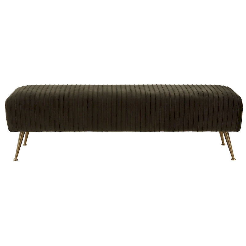 Banc Jeanmarie Couture SAFAVIEH - 60 cm (L) x 21 cm (P) x 18 cm (H)