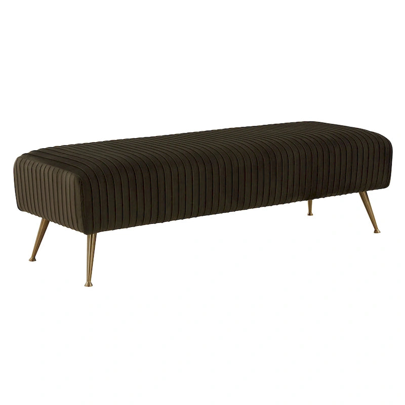 Banc Jeanmarie Couture SAFAVIEH - 60 cm (L) x 21 cm (P) x 18 cm (H)