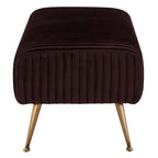 Banc Jeanmarie Couture SAFAVIEH - 60 cm (L) x 21 cm (P) x 18 cm (H)