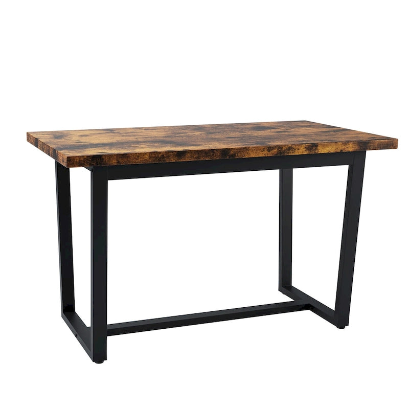 Ensemble de salle à manger 7 pièces - Ensemble de table et chaises de cuisine 7 pièces - Parfait pour la cuisine, le coin repas et le salon