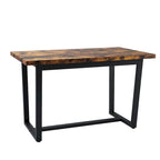 Ensemble de salle à manger 7 pièces - Ensemble de table et chaises de cuisine 7 pièces - Parfait pour la cuisine, le coin repas et le salon