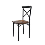 Ensemble de salle à manger 7 pièces - Ensemble de table et chaises de cuisine 7 pièces - Parfait pour la cuisine, le coin repas et le salon