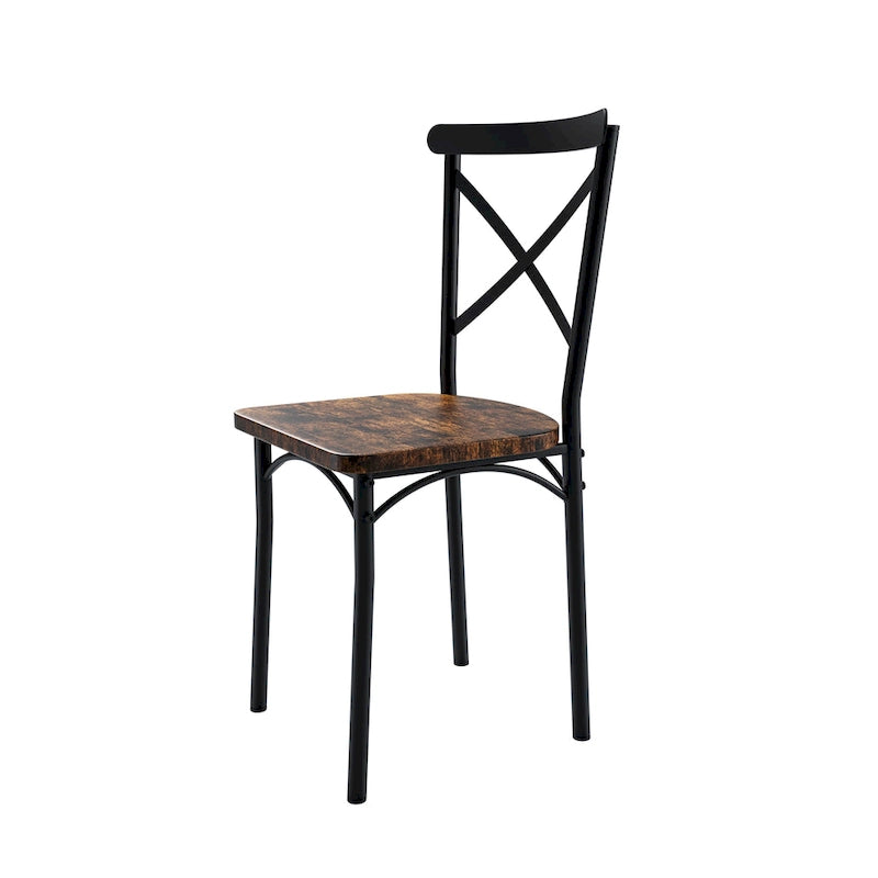 Ensemble de salle à manger 7 pièces - Ensemble de table et chaises de cuisine 7 pièces - Parfait pour la cuisine, le coin repas et le salon