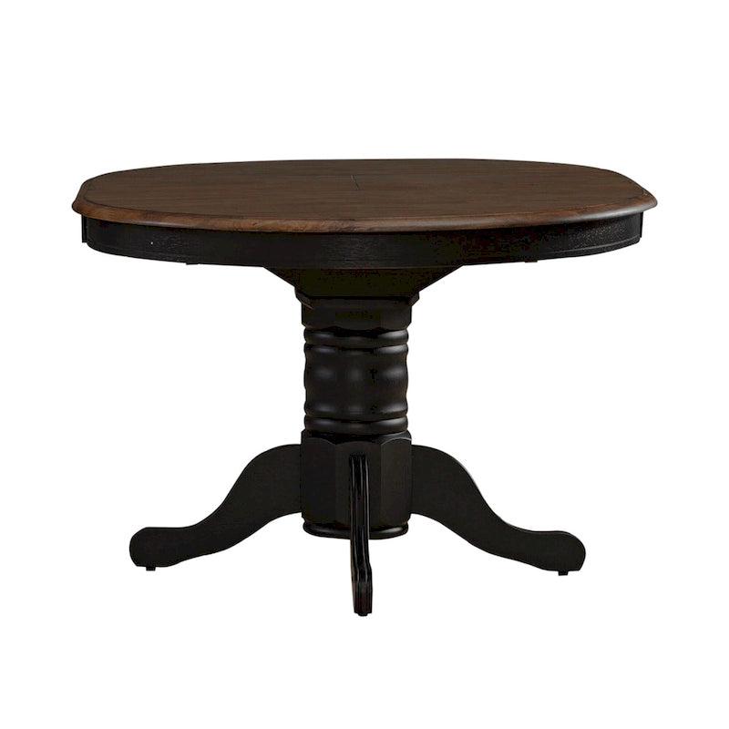 Ensemble de table sur pied Carolina Crossing Antique Honey Black