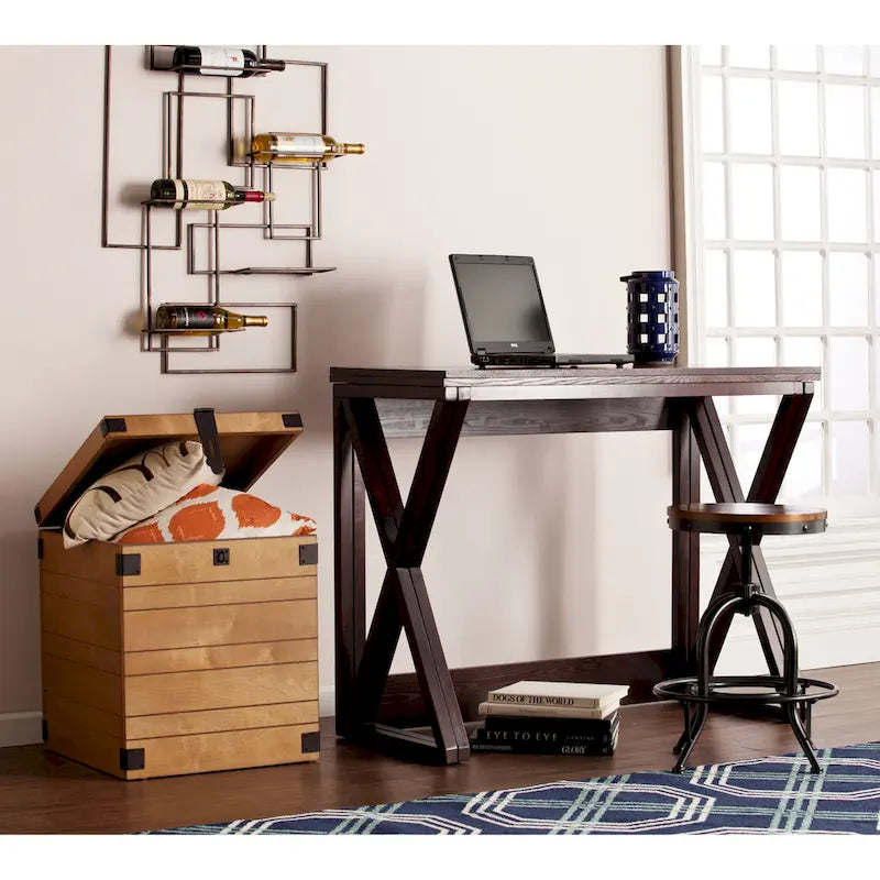 Table haute universelle SEI Furniture Garner Espresso