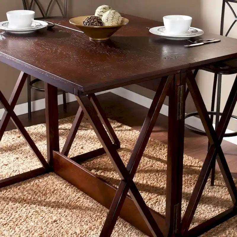 Table haute universelle SEI Furniture Garner Espresso