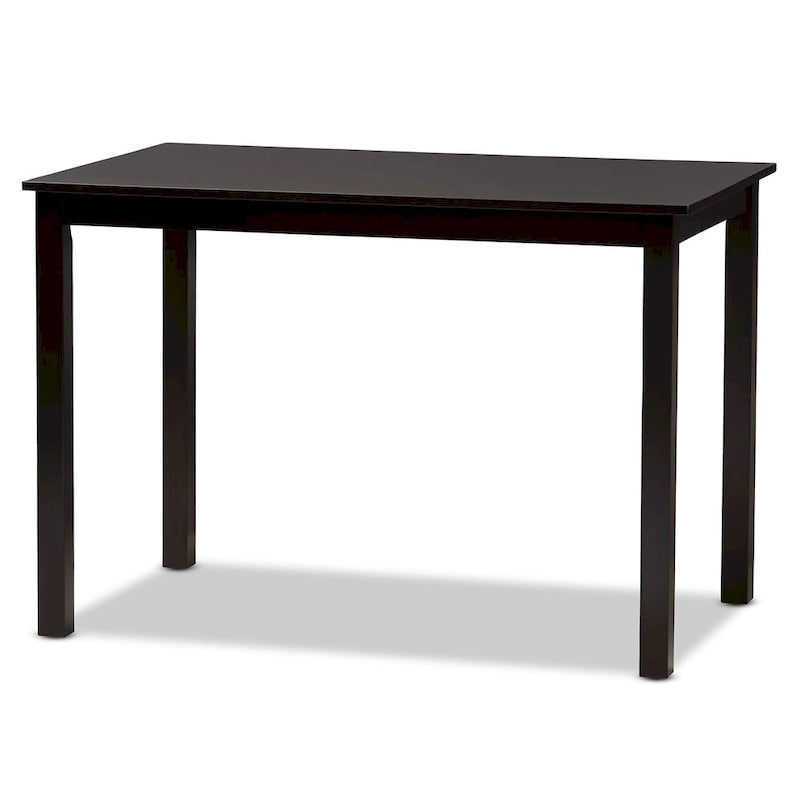 Ensemble de salle à manger Nicolette moderne et contemporain de style transitionnel, 5 pièces