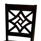 Ensemble de salle à manger Nicolette moderne et contemporain de style transitionnel, 5 pièces