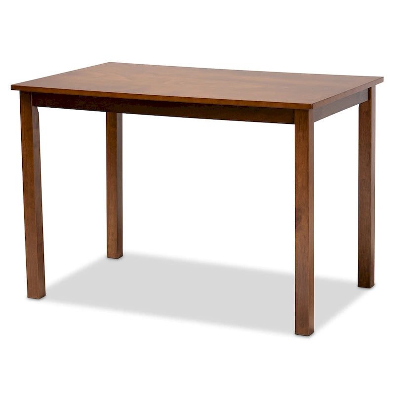 Ensemble de salle à manger Nicolette moderne et contemporain de style transitionnel, 5 pièces