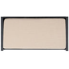 SAFAVIEH Banc de rangement pour chaussures Roseanna Chêne / Beige - 34 L x 18 P x 21 H - 34 L x 18 P x 21 H