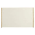 SAFAVIEH Banc de rangement pour chaussures Roseanna Chêne / Beige - 34 L x 18 P x 21 H - 34 L x 18 P x 21 H