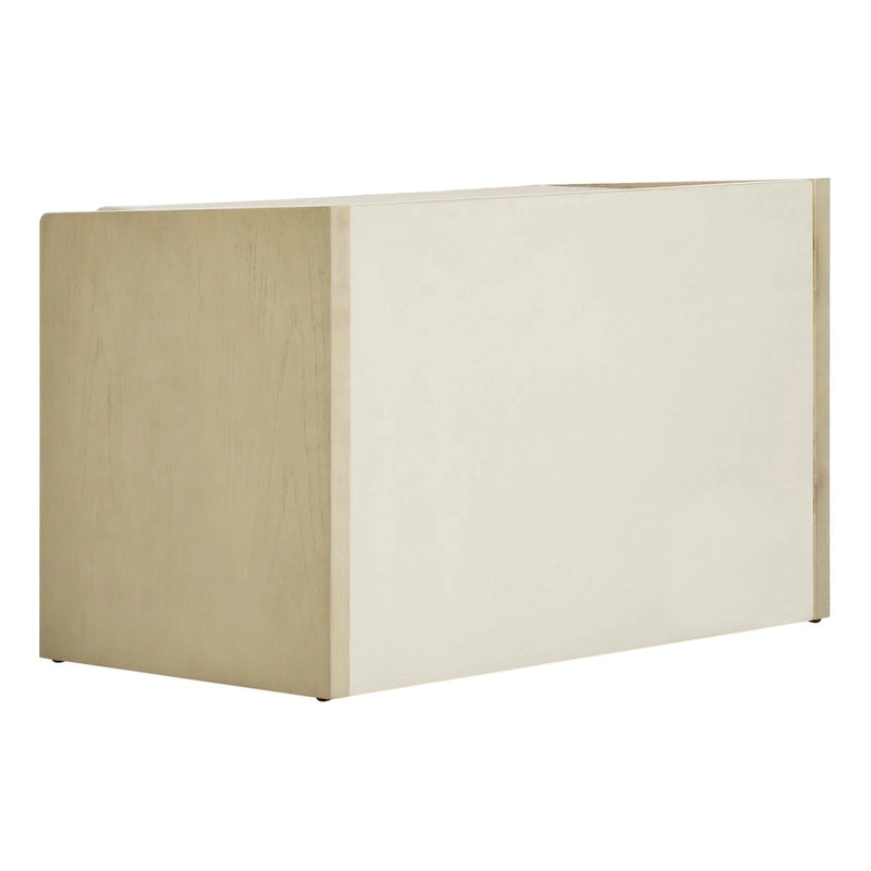 SAFAVIEH Banc de rangement pour chaussures Roseanna Chêne / Beige - 34 L x 18 P x 21 H - 34 L x 18 P x 21 H