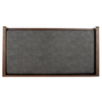 SAFAVIEH Banc de rangement pour chaussures Roseanna Chêne / Beige - 34 L x 18 P x 21 H - 34 L x 18 P x 21 H