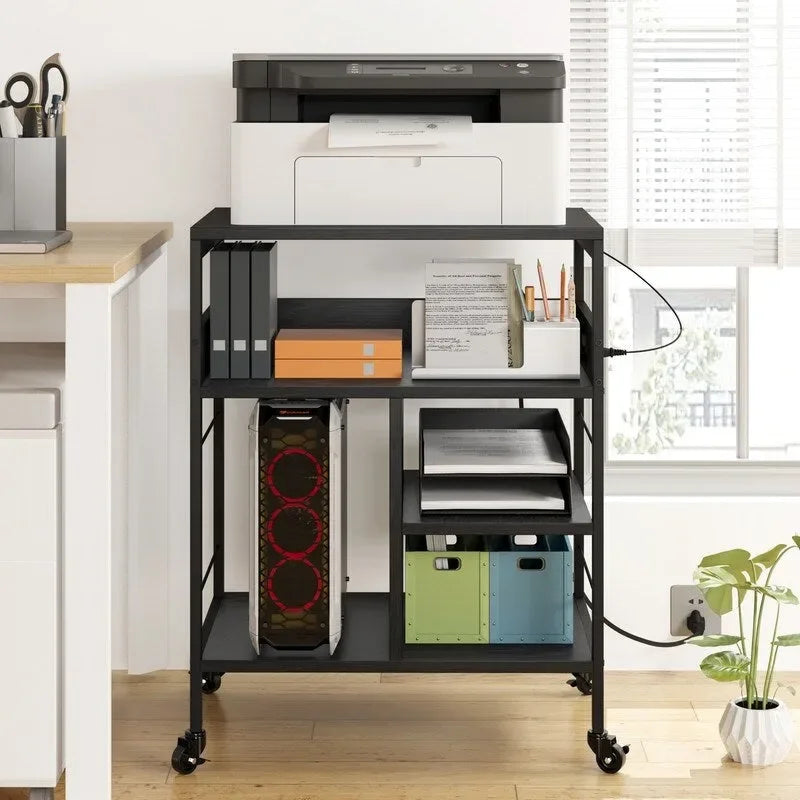 Grand support d'imprimante à 4 niveaux