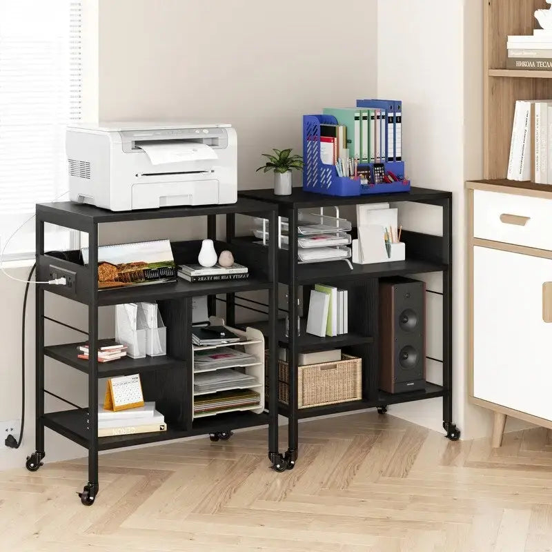 Grand support d'imprimante à 4 niveaux