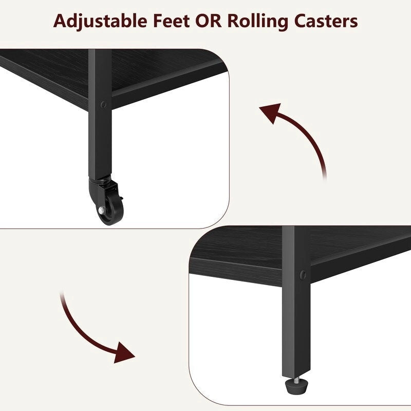 Grand support d'imprimante à 4 niveaux