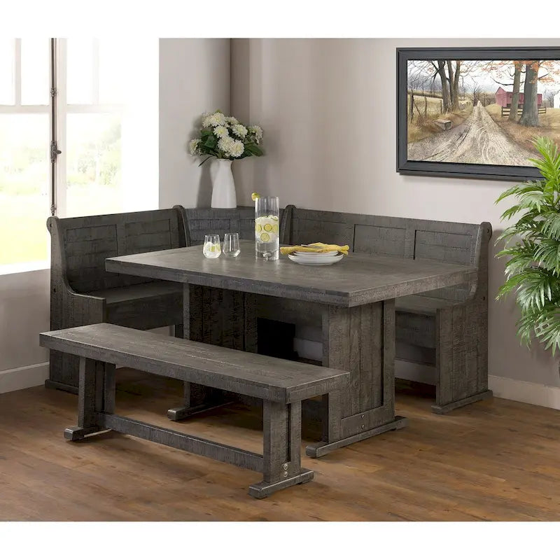 Vilo Home Industrial Charms Gray Breakfast Nook