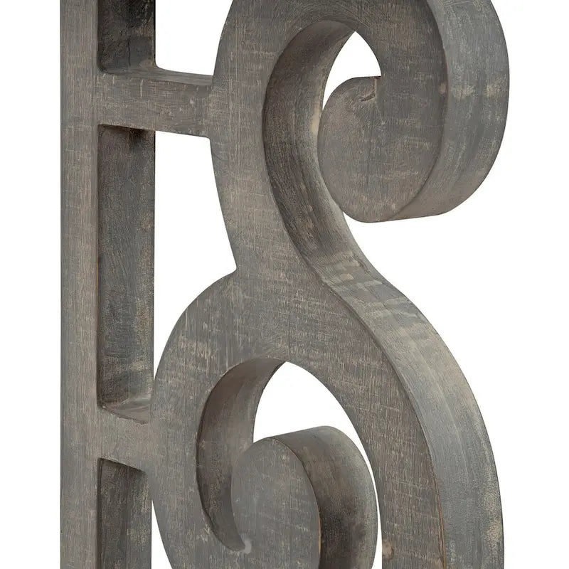 Table console Kate et Laurel Wyldwood en bois massif de style campagnard français