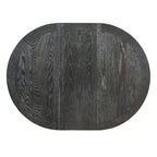 Ensemble de salle à manger 5 pièces comprenant une table ronde extensible et 4 chaises rembourrées