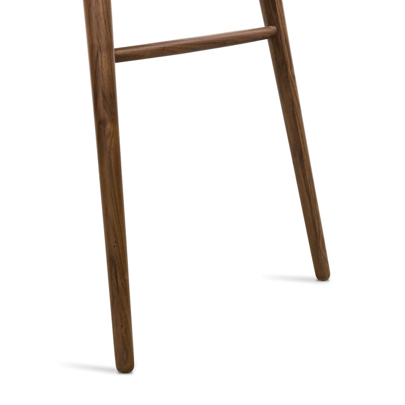 Bureau Etta de Poly &amp; Bark - Bois massif avec deux tiroirs à fermeture amortie