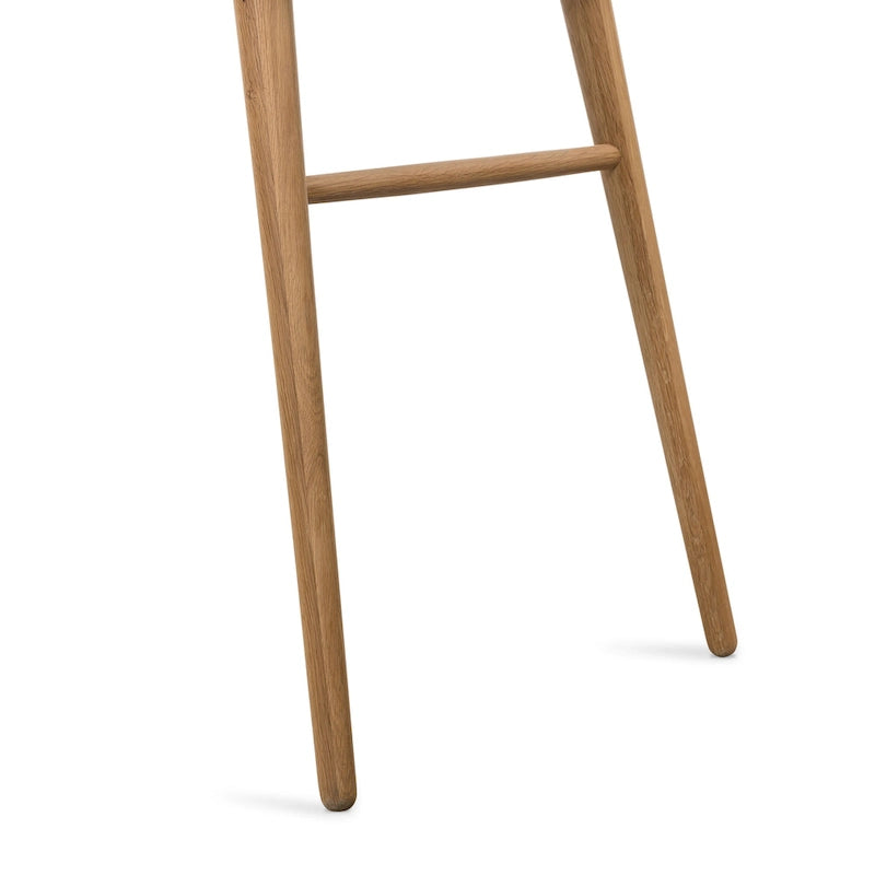 Bureau Etta de Poly &amp; Bark - Bois massif avec deux tiroirs à fermeture amortie