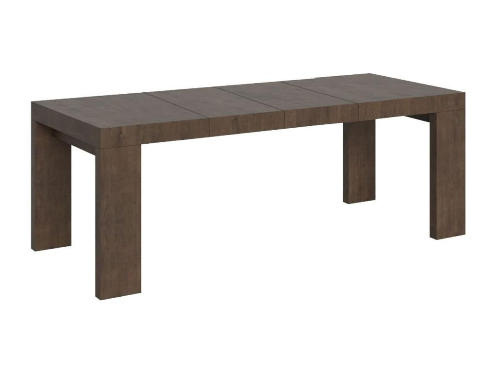 Table marron, 90 x 160 cm