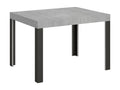 Table grise, 80 x 120 cm