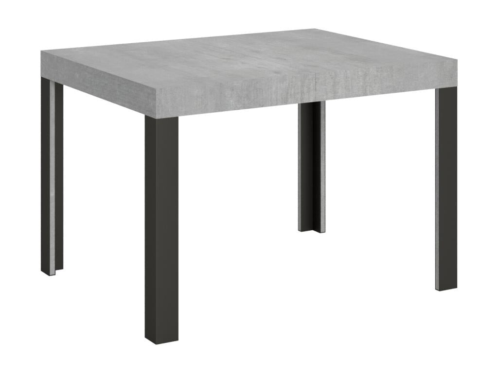 Table grise, 80 x 120 cm