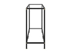 Table en verre, 100 x 35 x 75 cm