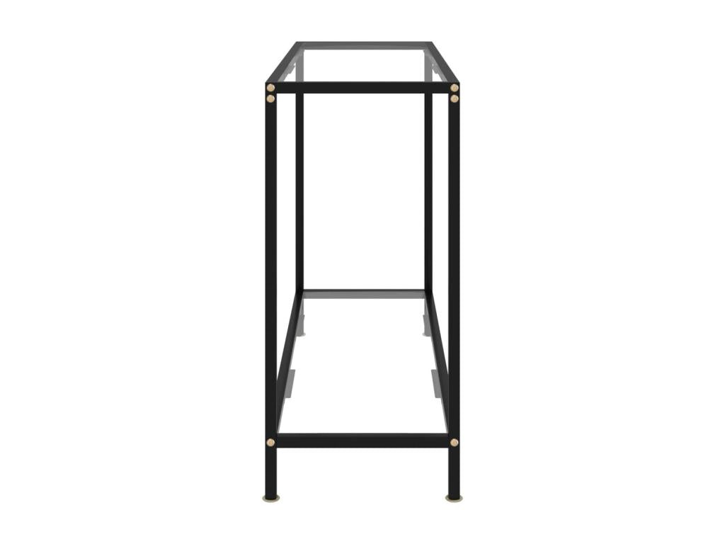 Table en verre, 100 x 35 x 75 cm