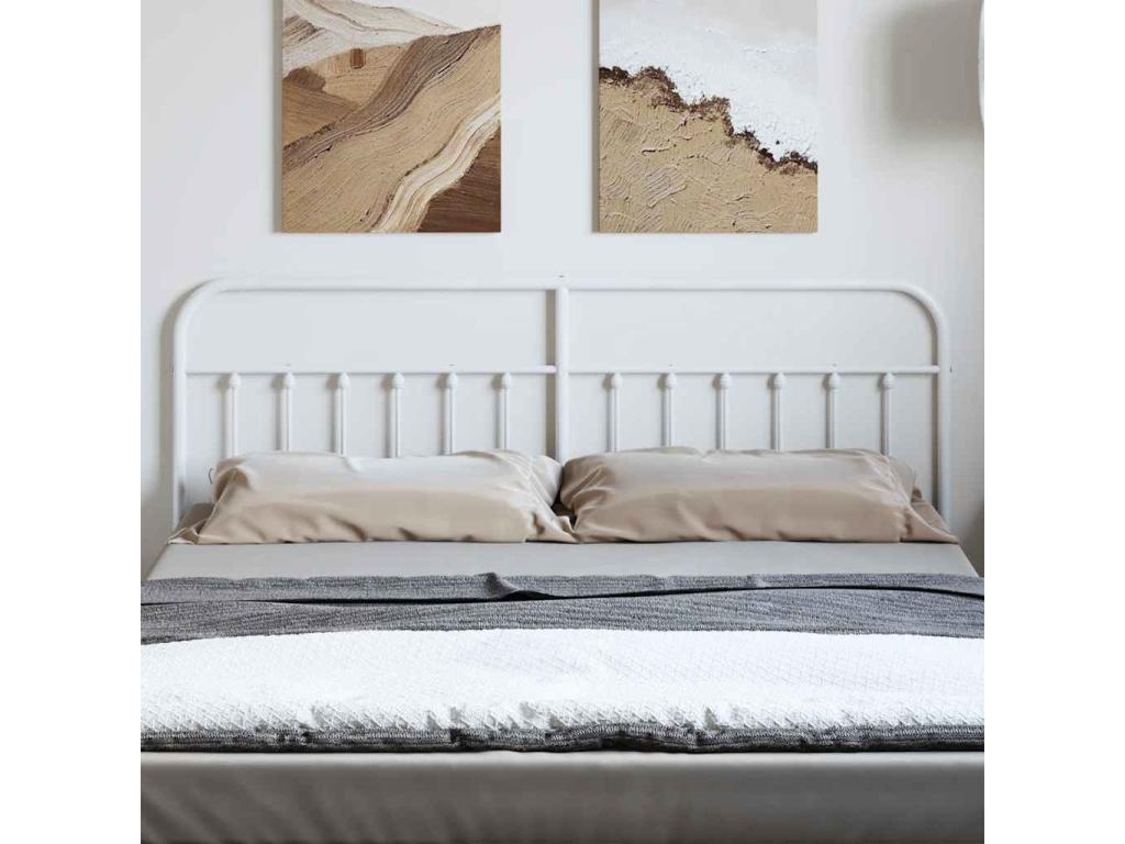 Meubles de maison en métal blanc