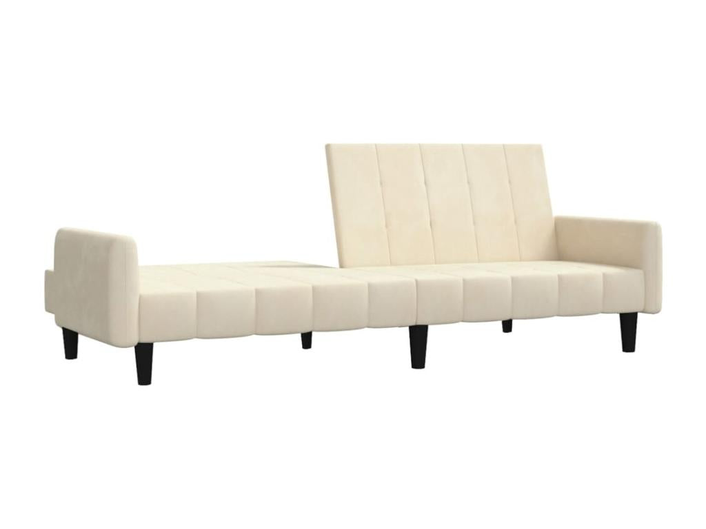 Canapé-lit en velours - dlz1766457100293