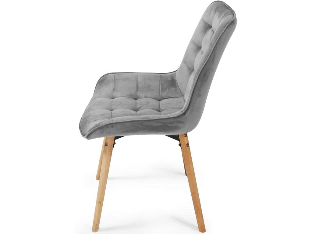 Meubles d'intérieur en velours gris