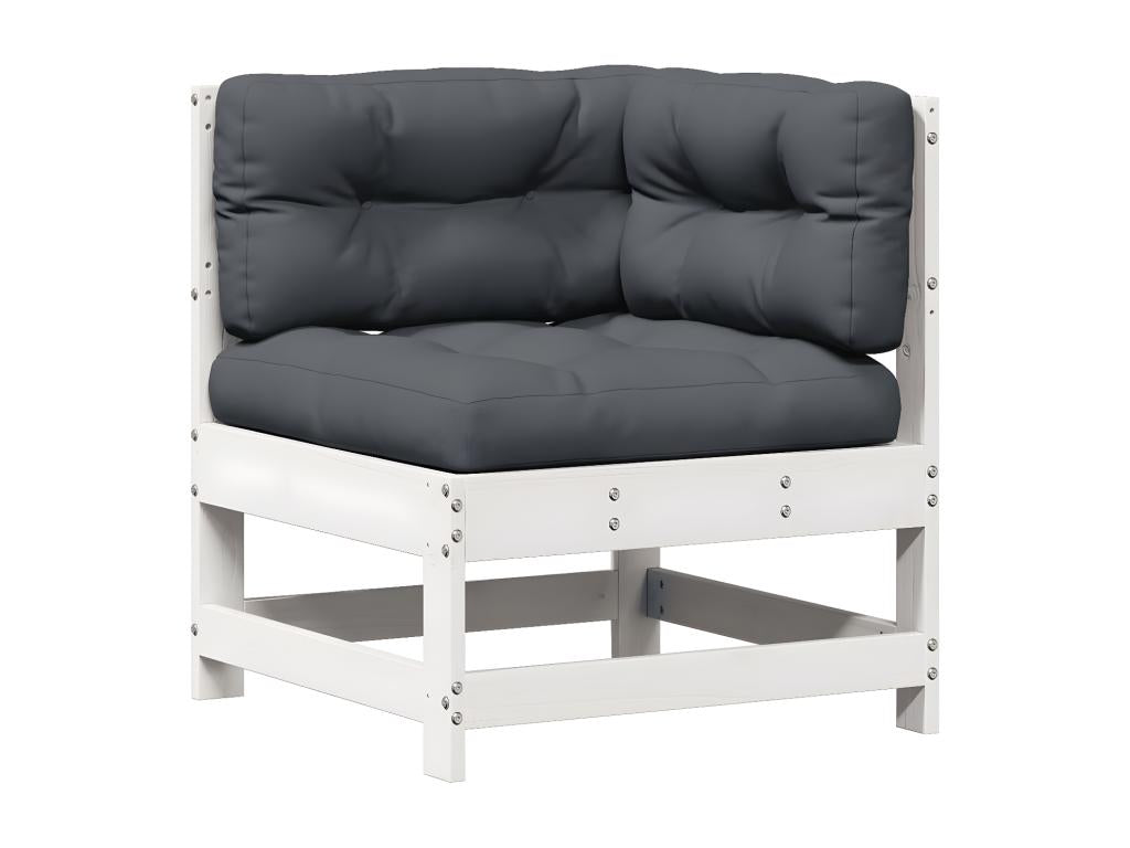 Ensemble de meubles d'extérieur en pin blanc