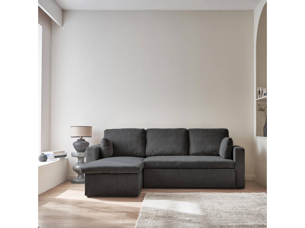 Fauteuil d'appoint en velours gris